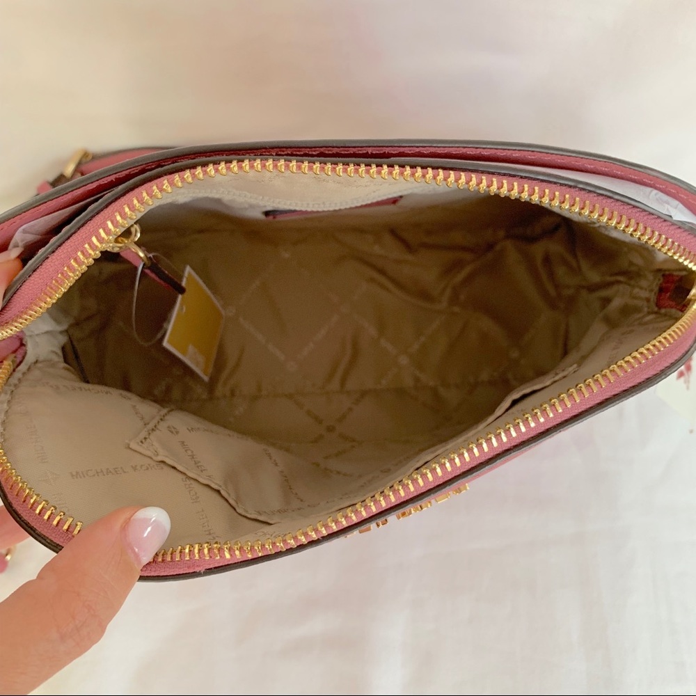 NWT authentic MK leather Cindy Dome crossbody - Picture 5 of 5